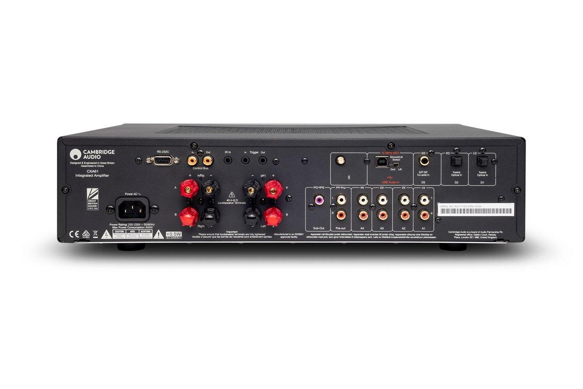 Cambridge Audio CXA61+ KEF Q550 BLACK Diffusori da pavimento (COPPIA) - TechSoundSystem.com