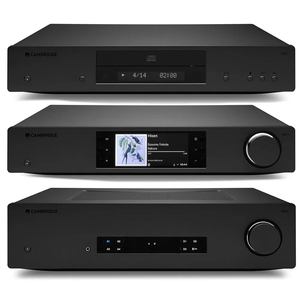 Cambridge Audio CXN100SE + CXA81 MKII + CXC v2 Streamer + Amplificatore integrato + Lettore CD Hifi