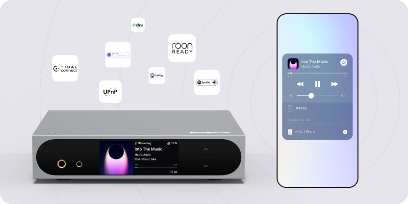 Matrix Audio MINI-I PRO 4 Streamer di rete, DAC e Amplificatore Cuffie