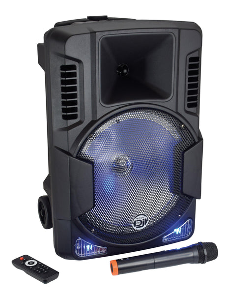MYDJ BOOSTAR 1400 Diffusore amplificato 700W con radiomicrofono - TechSoundSystem.com