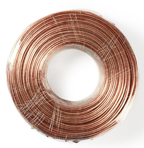 KARMA CA 8314 Cavo trasparente 2x0,75 per altoparlanti - 100mt - TechSoundSystem.com