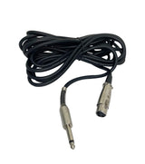 KARMA CA 8476 Cavo XLR F Jack 6,3mm mono - 5mt - TechSoundSystem.com