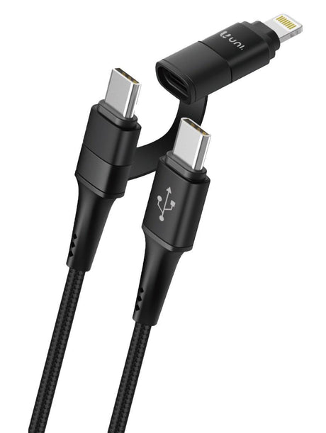 Unico CB 9605 Cavo 2 Type-C con adattatore Lightning - TechSoundSystem.com