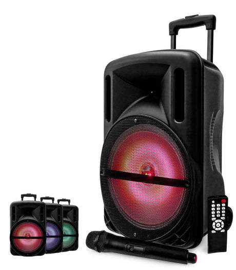 MYDJ DJOON Diffusore amplificato con radiomicrofono 500W - TechSoundSystem.com