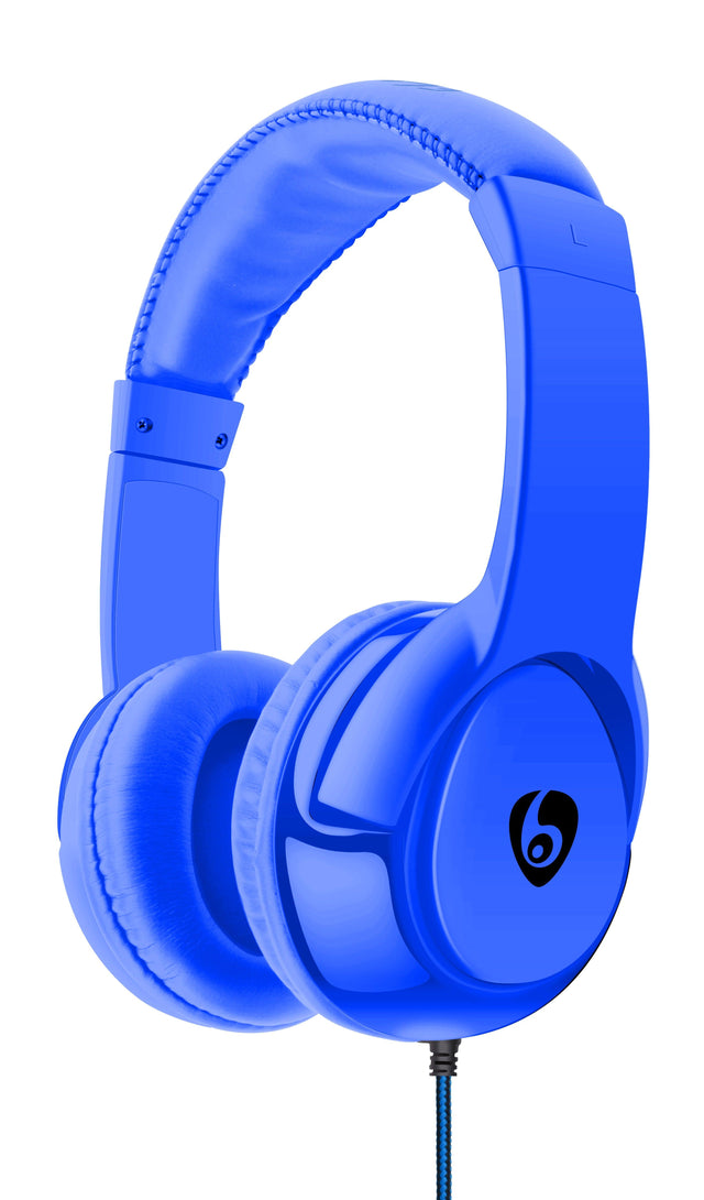 OVLENG HT 32BL Cuffia stereo con microfono blu - TechSoundSystem.com