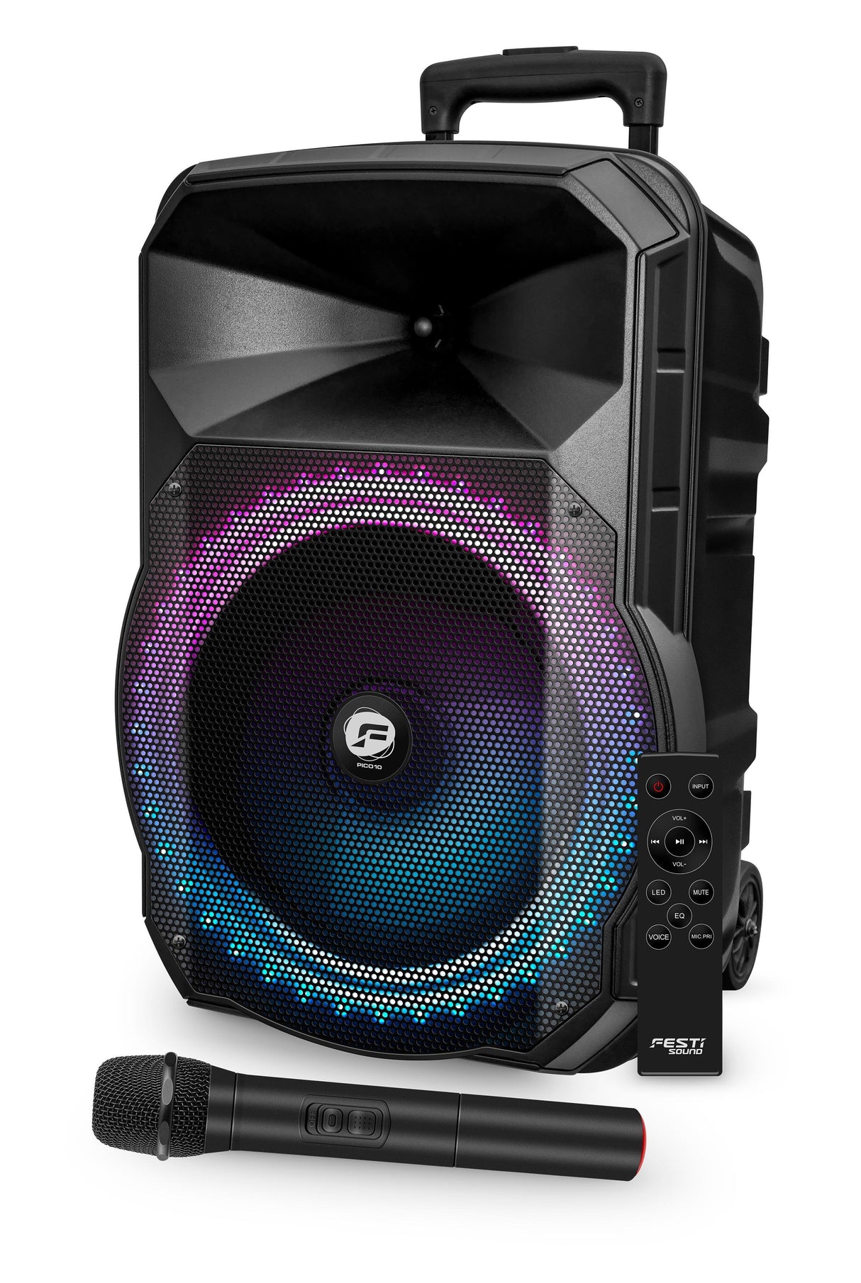 FESTI SOUND PICO 10 Box a led amplificato 300W - TechSoundSystem.com