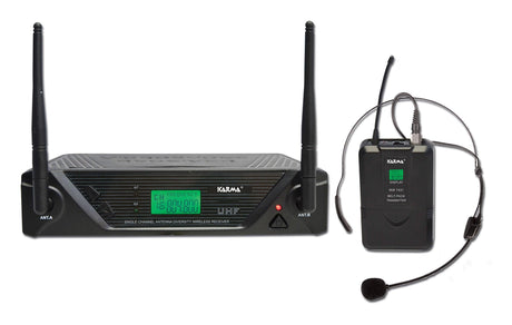 KARMA SET 7430LAV Radiomicrofono ad archetto UHF - TechSoundSystem.com