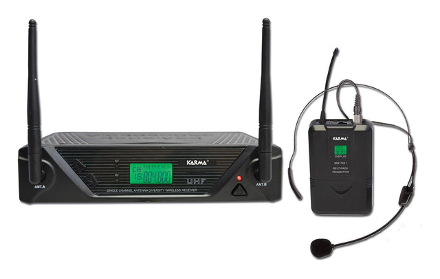 KARMA SET 7430LAV Radiomicrofono ad archetto UHF - TechSoundSystem.com