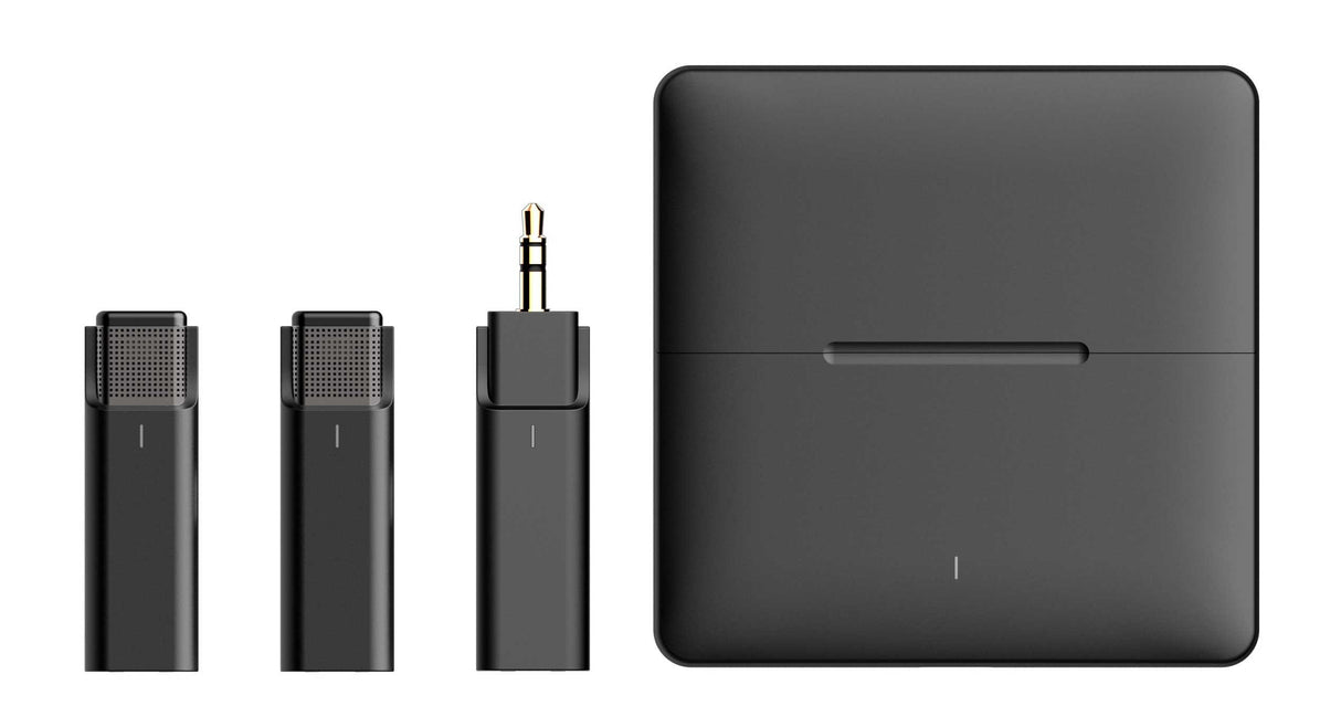 KARMA VLOGGER 2 Doppio radiomicrofono x vlogger - jack 3,5mm - TechSoundSystem.com