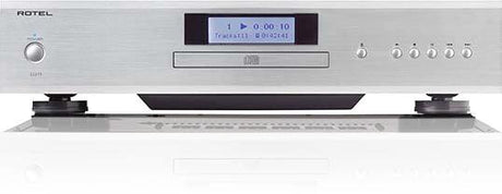 ROTEL CD-11 SILVER Lettore CD HIFI con sofisticata meccanica di alta precisione Sistema di conversione D/A Texas Instruments. - TechSoundSystem.com