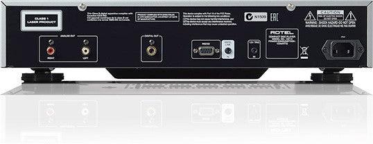 ROTEL CD-14 SILVER Lettore CD HIF meccanica alta precisione conversione D/A Wolfson 24bit/192KHz - TechSoundSystem.com