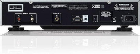 ROTEL CD-14 SILVER Lettore CD HIF meccanica alta precisione conversione D/A Wolfson 24bit/192KHz - TechSoundSystem.com