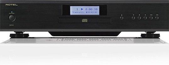 ROTEL CD-14 NERO Lettore CD HIFI con sofisticata meccanica alta precisione. Conversione D/A Wolfson 24bit/192KHz - TechSoundSystem.com