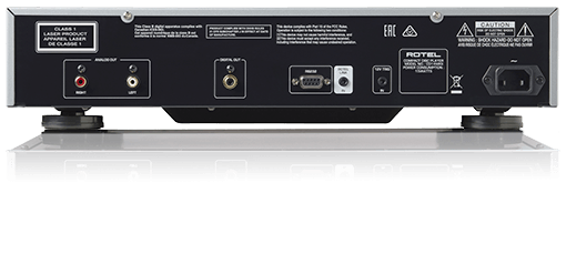 Rotel CD-14 MKII Lettore CD con DAC a 32-bit/384kHz di Texas Instruments - TechSoundSystem.com