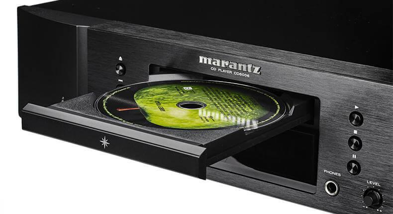 Marantz CD6006 Lettore CD, nero, CD-R/RW, MP3,WMA, CD Text, DAC, HDAM SA2 e Ingresso USB-A - TechSoundSystem.com