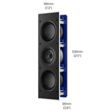 Kef Ci3120QLM-THX Diffusore THX da incasso, Certified Ultra IP64