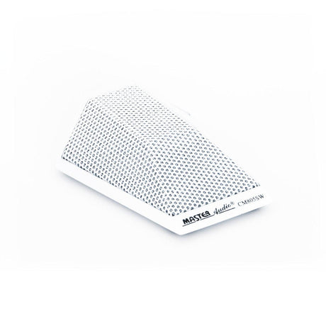 Master Audio CM805SW BIANCO Microfono piatto da palco o scrivania condensatore - unidirezionale - TechSoundSystem.com