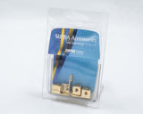 Supra FORK XL PLUG 2PAIRS connettori a forcella placcati oro