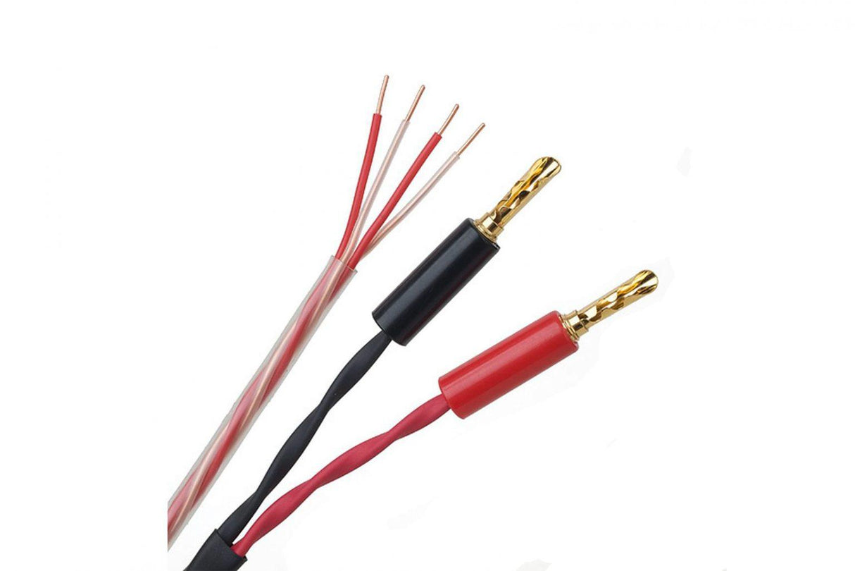 Pro-ject CONNECT IT LS 4MT COPPIA cavi per diffusori 4 metri Rame HP-OFC Connettori a banana - TechSoundSystem.com