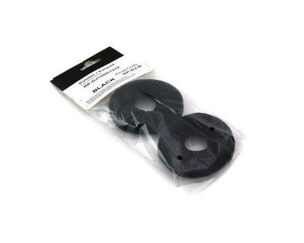ZOMO EARPAD SET RICAMBIO TECHINCHS RPDJ1200/1210 VELLUTO COLORE NERO - TechSoundSystem.com