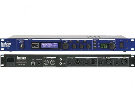 LEXICON MX300 PROCESSORE MULTIEFFETTI DIGITALE RACK USB MIDI SPDIF RIVERBERI DELAY 99 PROGRAMMI 2 IN / OUT XLR TRS - TechSoundSystem.com