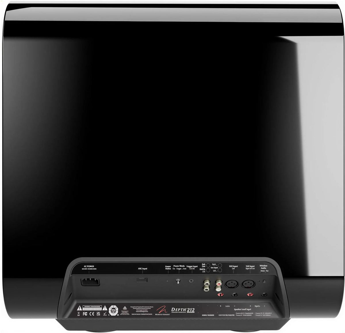 Martin Logan DEPTH 212 subwoofer attivo 1000W RMS doppio woofer Carbon Aerocore 30cm