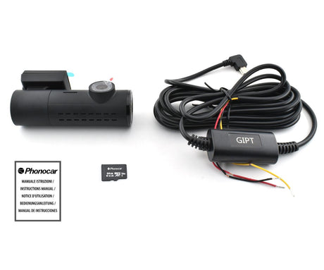 Phonocar VM442 DASHCAM 2K HDR WI-FI / GPS con gestione APP - TechSoundSystem.com