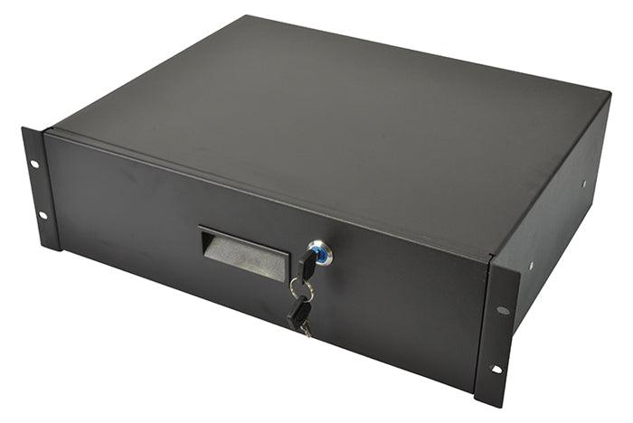 COBRA CASSETTO RACK 3 UNITA&#039; CON SNAPLOCK PROFESSIONALE COMPLETAMENTE IN METALLO - TechSoundSystem.com