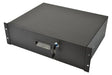 COBRA 39902 CASSETTO RACK 2 UNITA&#039; CON SNAPLOCK PROFESSIONALE COMPLETAMENTE IN METALLO - TechSoundSystem.com