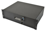 COBRA 39902 CASSETTO RACK 2 UNITA&#039; CON SNAPLOCK PROFESSIONALE COMPLETAMENTE IN METALLO - TechSoundSystem.com