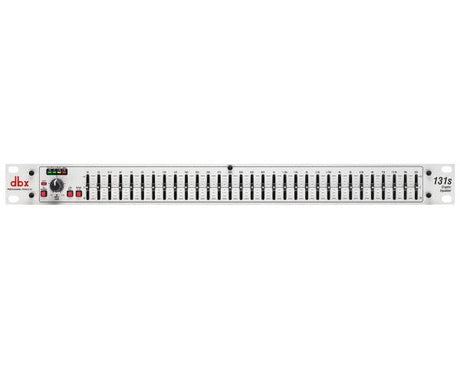 DBX 131S SINGOLO EQUALIZZATORE 31 BANDE - TechSoundSystem.com