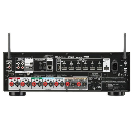 Denon AVR-X1800H DAB sintoamplificatore AV da 7.2 canali, con streaming wireless HEOS® - TechSoundSystem.com