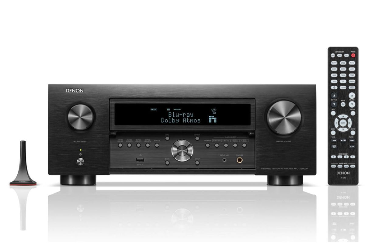 Denon AVC-X6800H Amplificatore AV 11.4 canali fino a 205 Watt per canale, Dolby Atmos e DTS:X