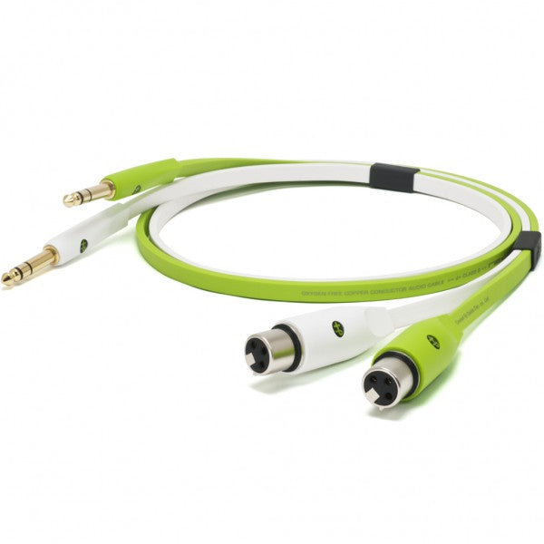 NEO OYAIDE D+ 1/4" XFT CLASS B 2MT CAVO DI LINEA BILANCIATO JACK 1/4" - XLR FEMMINA 2 METRI - TechSoundSystem.com