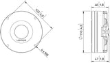 Lavoce DN14.25T driver a compressione 1,4” 8 Ohm 160W