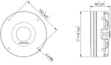 Lavoce DN14.30T driver a compressione da 1,4” 8 Ohm 220W