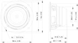 Lavoce FSN020.71F fullrange da 50mm 8 Ohm 30W