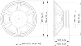 Lavoce SSF153.00 subwoofer da 380mm 8 Ohm 800W