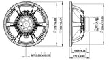 Lavoce WAN153.00 woofer da 380mm 8 Ohm 1000W