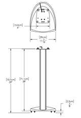 Paradigm J-29 Stand per diffusori (Coppia)