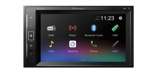 Pioneer DMH-A240DAB autoradio 2 DIN da 6,2'', DAB/DAB+, USB, WebLink, Bluetooth - TechSoundSystem.com