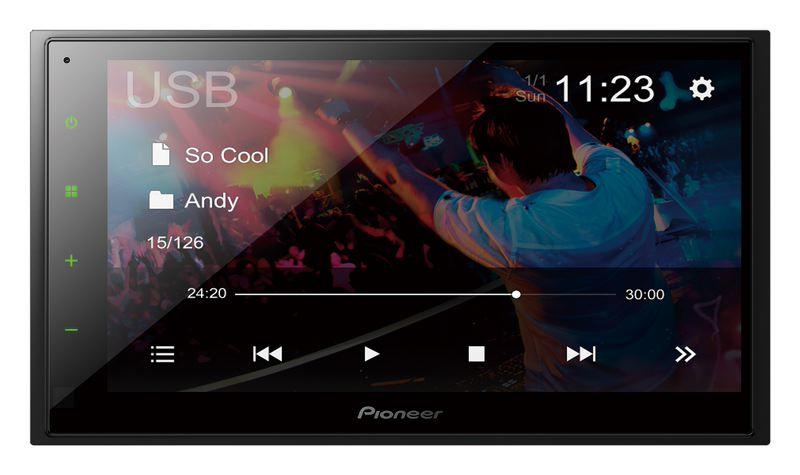 Pioneer DMH-A340DAB autoradio 2 DIN da 6,8'', DAB+, USB, WebLink, Bluetooth, FLAC - TechSoundSystem.com