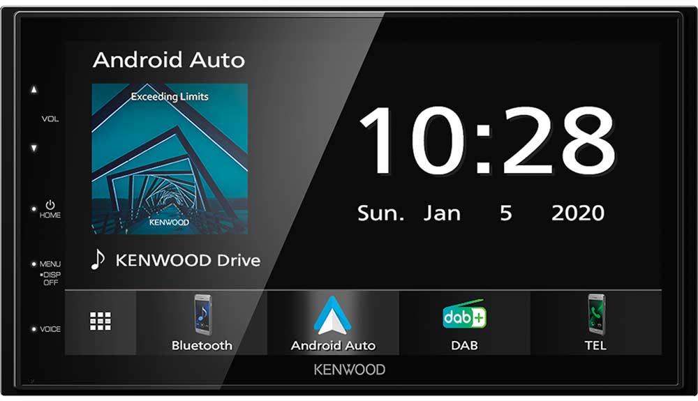 Kenwood DMX5020DAB autoradio con monitor 2 DIN Car Play Android Auto e USB Mirorring - TechSoundSystem.com