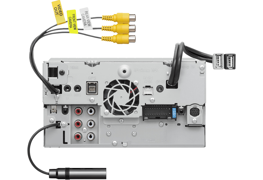Kenwood DMX8020DABS mediastation 2 DIN con radio DAB+, bluetooth, Wifi, Apple Car Play wireless - TechSoundSystem.com