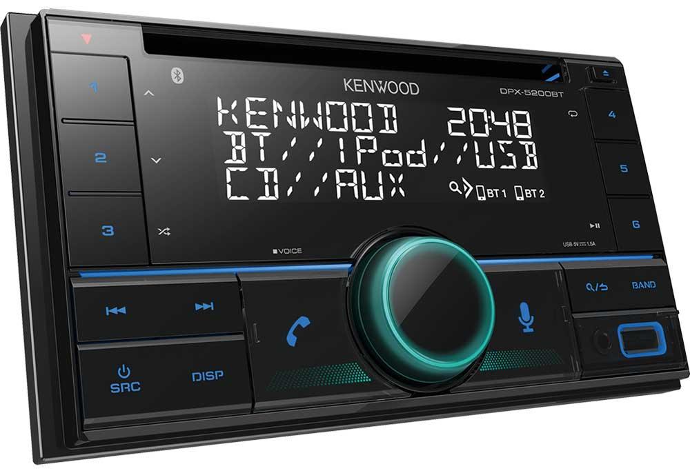 Kenwood DPX-5200BT autoradio Bluetooth / Spotify / Amazon Alexa / CD / Front-USB / Front-AUX-IN - TechSoundSystem.com