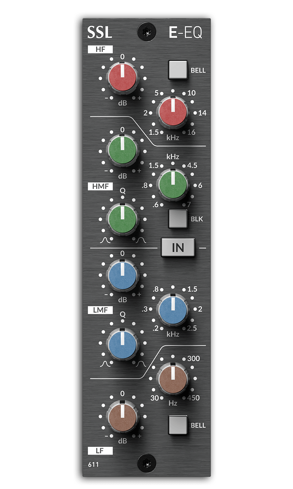 SOLID STATE LOGIC 500-SERIES E EQ MODULE - TechSoundSystem.com