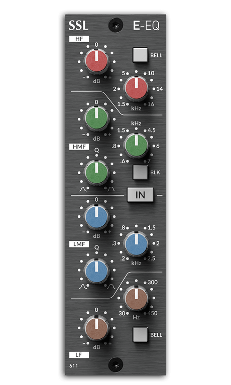 SOLID STATE LOGIC 500-SERIES E EQ MODULE - TechSoundSystem.com