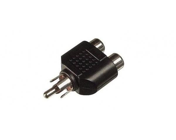 EXTREME ADA RM-2RF ADATTATORE RCA MASCHIO / 2 RCA FEMMINA - TechSoundSystem.com