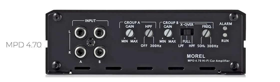 Morel MPD 4.70 amplificatore Classe D a 4 canali