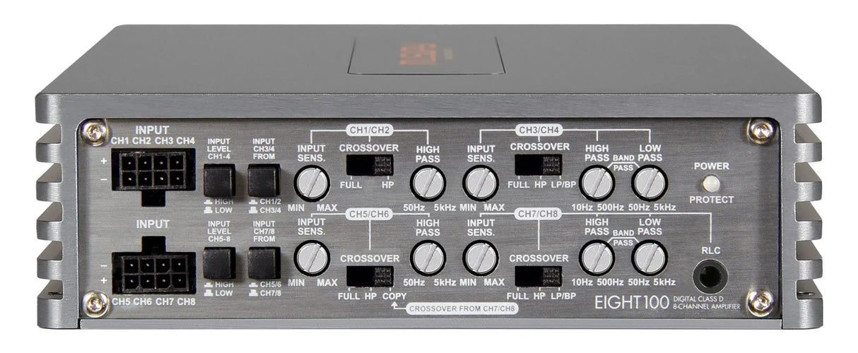 Musway EIGHT100 amplificatore 8 canali in classe D 4 x 390W